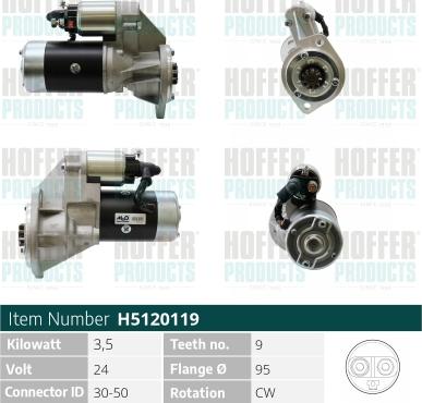 Hoffer H5120119 - Başlanğıc furqanavto.az