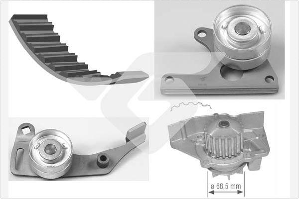 Hutchinson KH 06WP12 - Su Pompası və Vaxt Kəməri Dəsti furqanavto.az