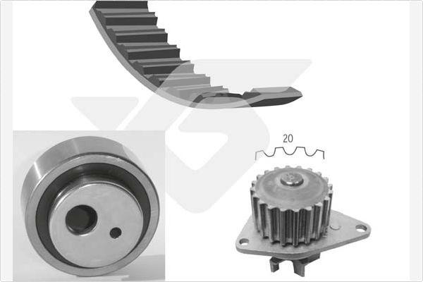 Hutchinson KH 03WP05 - Su Pompası və Vaxt Kəməri Dəsti furqanavto.az