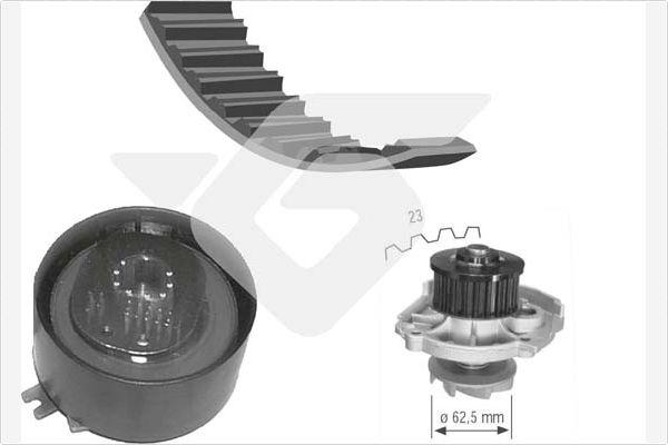 Hutchinson KH 139WP46 - Su Pompası və Vaxt Kəməri Dəsti furqanavto.az