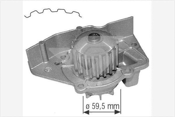 Hutchinson WP0027V - Su nasosu furqanavto.az