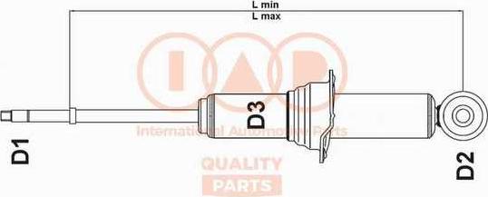 IAP QUALITY PARTS 504-06061 - Amortizator furqanavto.az