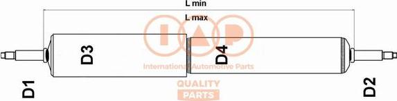 IAP QUALITY PARTS 504-14030 - Amortizator furqanavto.az