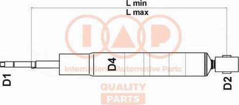 IAP QUALITY PARTS 504-13094 - Amortizator furqanavto.az