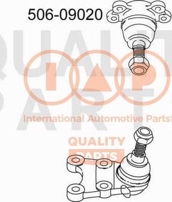 IAP QUALITY PARTS 506-09020 - Billi birləşmə furqanavto.az