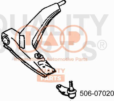 IAP QUALITY PARTS 506-07020 - Billi birləşmə furqanavto.az