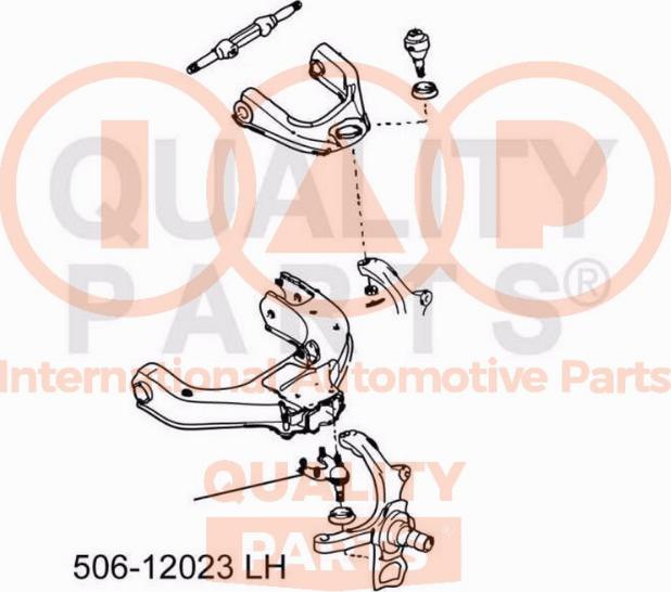 IAP QUALITY PARTS 506-12023 - Billi birləşmə furqanavto.az