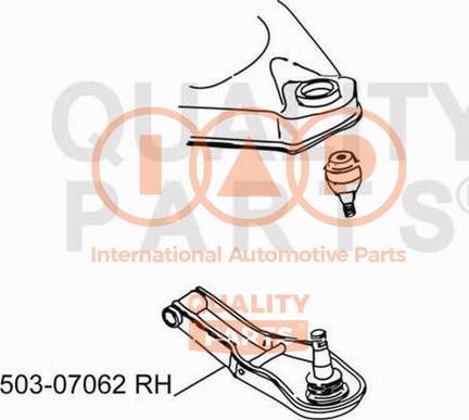 IAP QUALITY PARTS 503-07062 - Yolun idarəedici qolu www.furqanavto.az