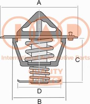 IAP QUALITY PARTS 155-17055 - Termostat, soyuducu furqanavto.az