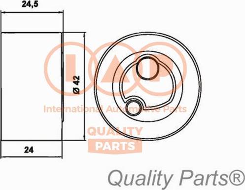 IAP QUALITY PARTS 12716060 - Gərginlik kasnağı, vaxt kəməri furqanavto.az