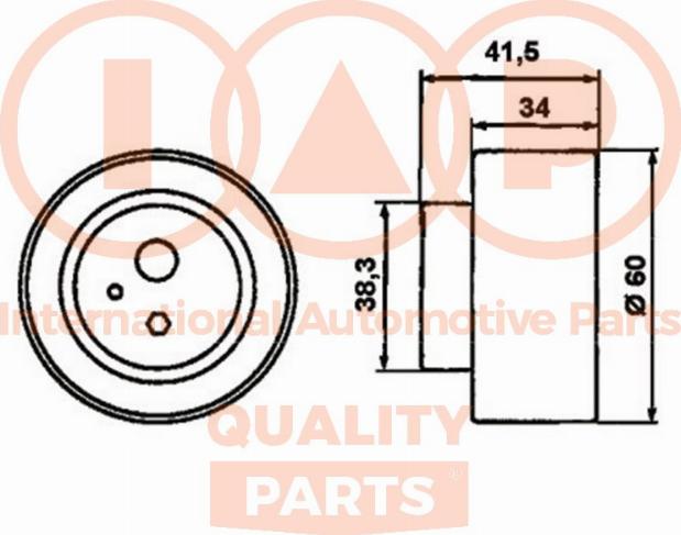 IAP QUALITY PARTS 127-21053G - Vaxt zəncirinin dəsti furqanavto.az