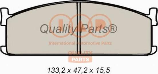 IAP QUALITY PARTS 704-09050 - Əyləc altlığı dəsti, əyləc diski furqanavto.az