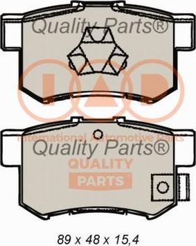 IAP QUALITY PARTS 704-06064 - Əyləc altlığı dəsti, əyləc diski furqanavto.az