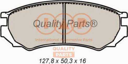 IAP QUALITY PARTS 704-13080X - Əyləc altlığı dəsti, əyləc diski furqanavto.az