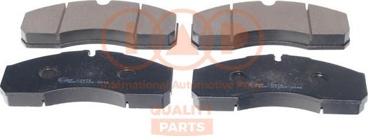 IAP QUALITY PARTS 704-13172 - Əyləc altlığı dəsti, əyləc diski furqanavto.az