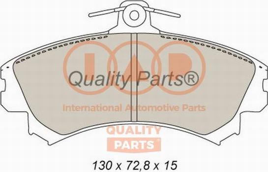 IAP QUALITY PARTS 704-12065 - Əyləc altlığı dəsti, əyləc diski furqanavto.az