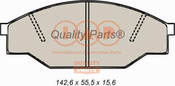 IAP QUALITY PARTS 704-17061X - Əyləc altlığı dəsti, əyləc diski furqanavto.az