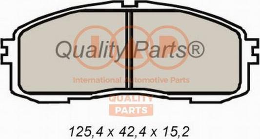 IAP QUALITY PARTS 704-17067 - Əyləc altlığı dəsti, əyləc diski furqanavto.az