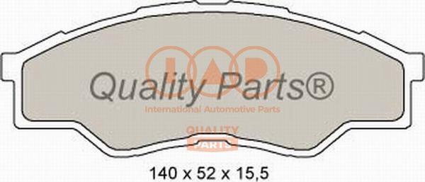 IAP QUALITY PARTS 704-17160 - Əyləc altlığı dəsti, əyləc diski furqanavto.az