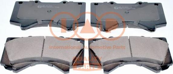 IAP QUALITY PARTS 704-17210X - Əyləc altlığı dəsti, əyləc diski furqanavto.az