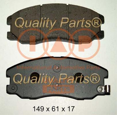 IAP QUALITY PARTS 704-20090 - Əyləc altlığı dəsti, əyləc diski furqanavto.az