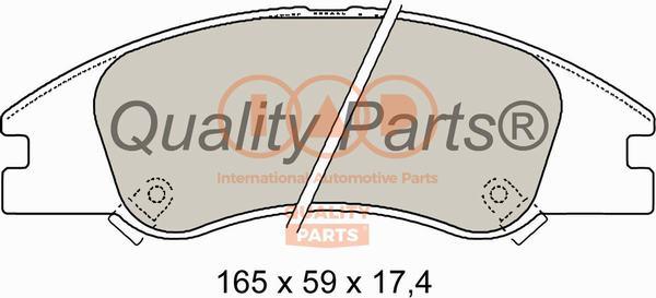 IAP QUALITY PARTS 704-21042G - Əyləc altlığı dəsti, əyləc diski furqanavto.az