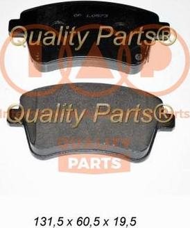 IAP QUALITY PARTS 704-21120 - Əyləc altlığı dəsti, əyləc diski furqanavto.az