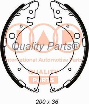 IAP QUALITY PARTS 705-06014 - Əyləc Başlığı Dəsti furqanavto.az