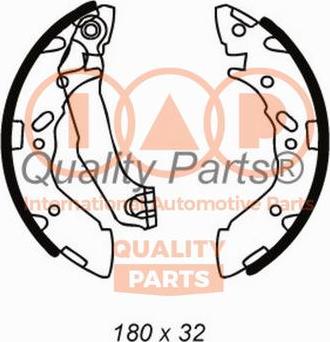 IAP QUALITY PARTS 705-07090 - Əyləc Başlığı Dəsti furqanavto.az