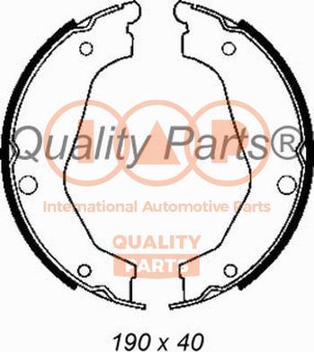 IAP QUALITY PARTS 705-07082 - Əyləc başlığı dəsti, dayanacaq əyləci furqanavto.az