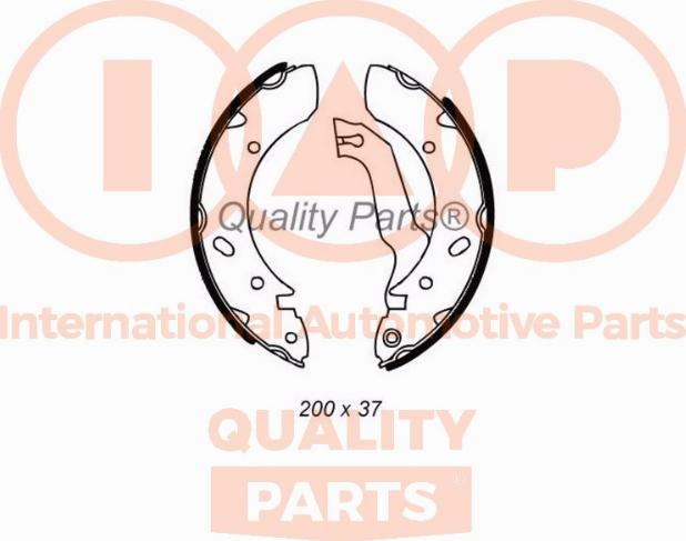 IAP QUALITY PARTS 705-07021 - Əyləc Başlığı Dəsti furqanavto.az