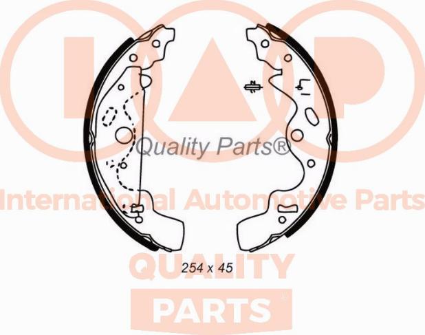 IAP QUALITY PARTS 705-14071 - Əyləc Başlığı Dəsti furqanavto.az