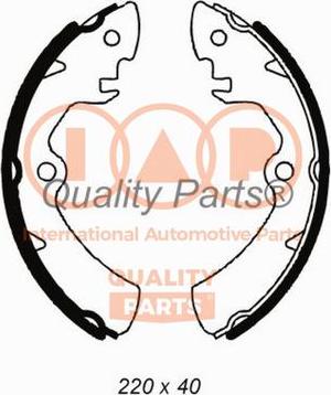 IAP QUALITY PARTS 705-16020 - Əyləc Başlığı Dəsti furqanavto.az