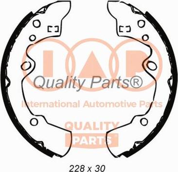 IAP QUALITY PARTS 705-11050 - Əyləc Başlığı Dəsti furqanavto.az