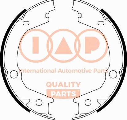 IAP QUALITY PARTS 705-18040 - Əyləc başlığı dəsti, dayanacaq əyləci furqanavto.az