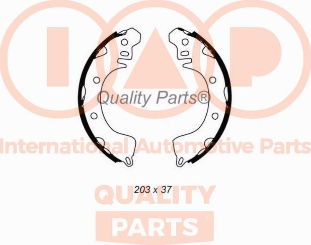 IAP QUALITY PARTS 705-12050 - Əyləc Başlığı Dəsti furqanavto.az