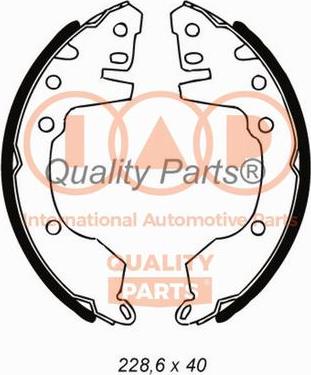 IAP QUALITY PARTS 705-12052 - Əyləc Başlığı Dəsti furqanavto.az