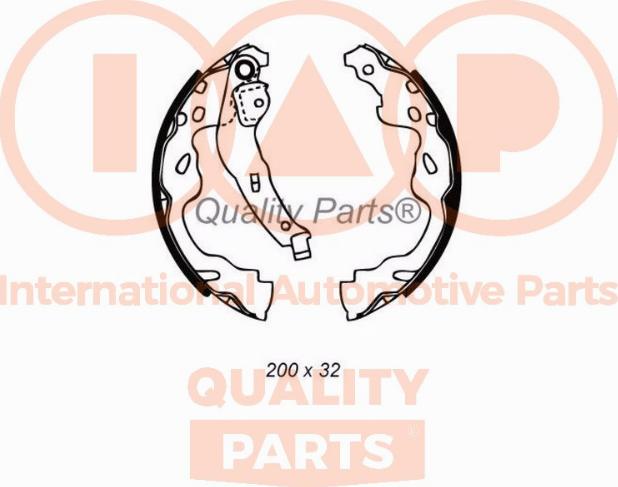 IAP QUALITY PARTS 705-17001 - Əyləc Başlığı Dəsti furqanavto.az