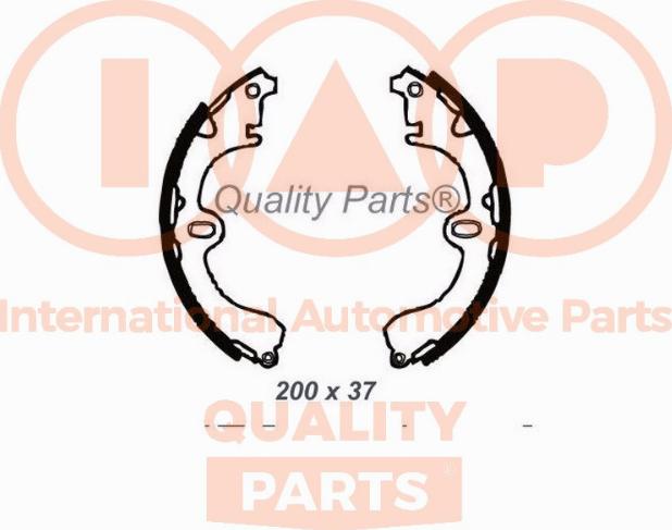 IAP QUALITY PARTS 705-17088 - Əyləc Başlığı Dəsti furqanavto.az