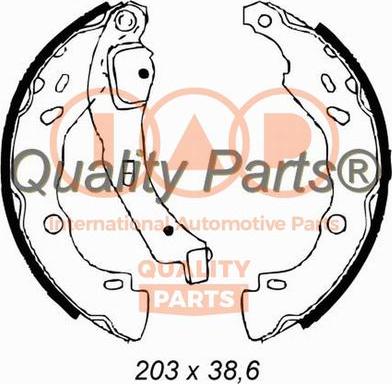 IAP QUALITY PARTS 705-29011 - Əyləc Başlığı Dəsti furqanavto.az