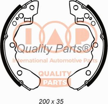 IAP QUALITY PARTS 705-21010 - Əyləc Başlığı Dəsti furqanavto.az