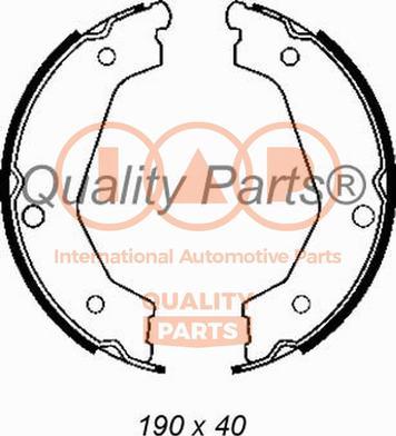 IAP QUALITY PARTS 705-21083 - Əyləc başlığı dəsti, dayanacaq əyləci furqanavto.az