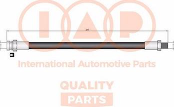 IAP QUALITY PARTS 708-12026 - Əyləc şlanqı furqanavto.az