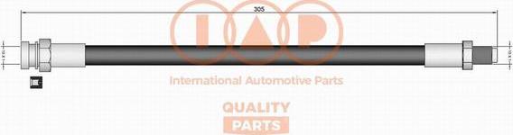 IAP QUALITY PARTS 708-12157 - Əyləc şlanqı furqanavto.az