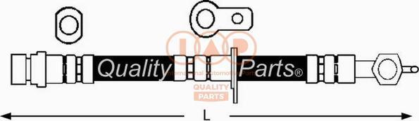 IAP QUALITY PARTS 708-17087 - Əyləc şlanqı furqanavto.az