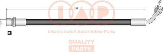 IAP QUALITY PARTS 708-17154 - Əyləc şlanqı furqanavto.az