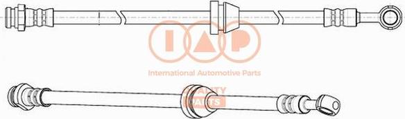 IAP QUALITY PARTS 708-20080 - Əyləc şlanqı furqanavto.az