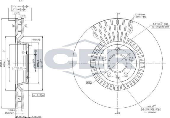 Icer 78BD4151-1 - Əyləc Diski furqanavto.az