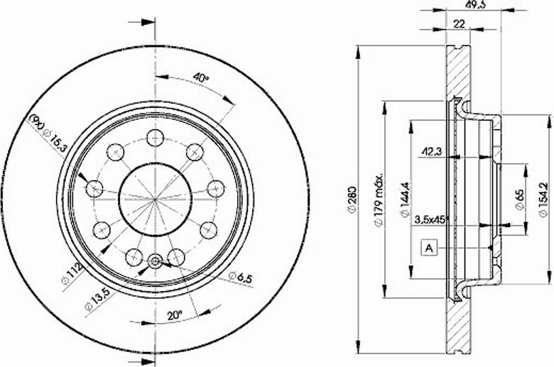 Icer 78BD5614 - Əyləc Diski furqanavto.az