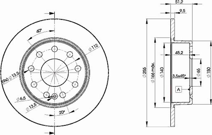 Icer 78BD5616 - Əyləc Diski furqanavto.az